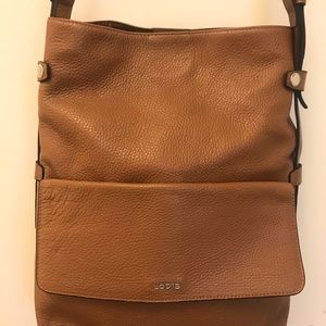 LODIS leather light brown bag NWOT